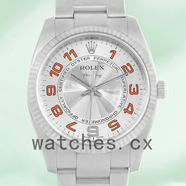 Rolex Air-king 36mm Men’s 114234SAO Automatic Silver Dial Replica Watches