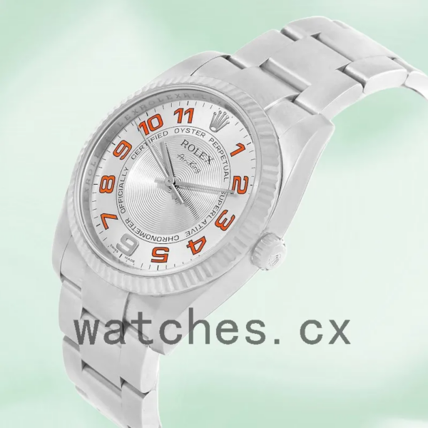 Rolex Air-king 36mm Men’s 114234SAO Automatic Silver Dial Replica Watches - Image 3
