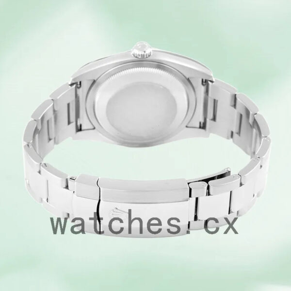 Rolex Datejust Men’s 36mm 116200BKSO Silver-tone Black Dial Replica Watches - Image 4