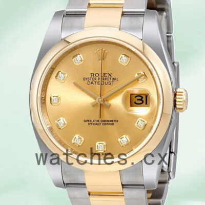 Rolex Datejust 36mm 116203CDO Men’s Oyster Bracelet Replica Watches