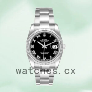 Rolex Datejust 36mm Men’s 116234BKRO Oyster Bracelet Replica Watches