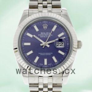 Rolex Datejust Men’s 116334BLSJ 41mm Blue Dial Replica Watches