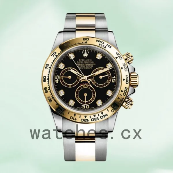Rolex Daytona 40mm Men’s 116503BKDO Silver-tone Replica Watches - Image 2