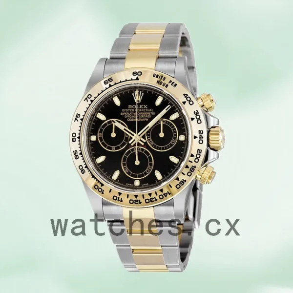 Rolex Daytona Men’s 40mm 116503BKSO Automatic Replica Watches - Image 2