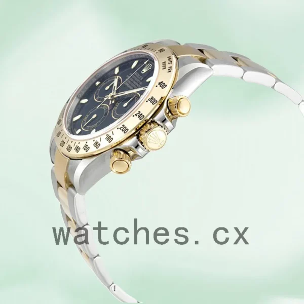 Rolex Daytona 40mm 116523BKSO Men’s Automatic Silver-tone Replica Watches - Image 3