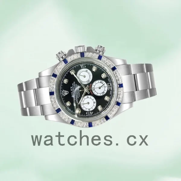 Rolex Daytona 40mm 116599 Men’s Automatic Black Dial Replica Watches - Image 3