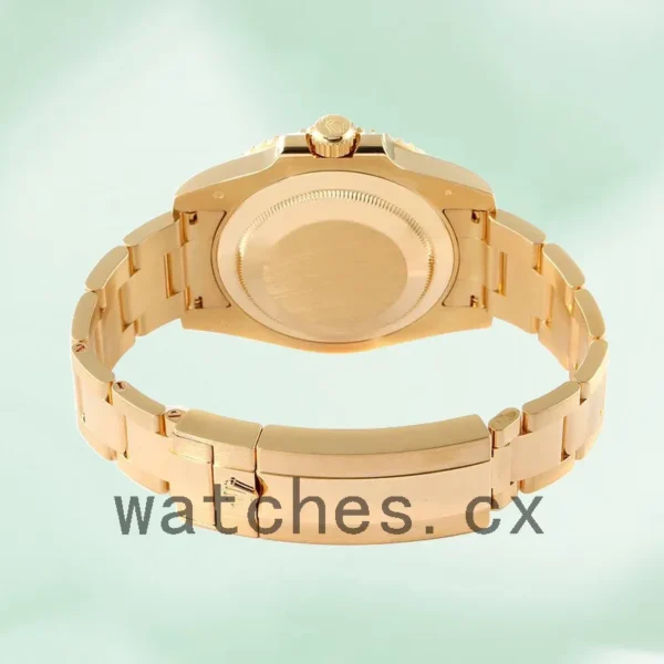 Rolex Submariner 116618LN-97208 Men’s 40mm Oyster Bracelet Gold-tone Replica Watches - Image 4