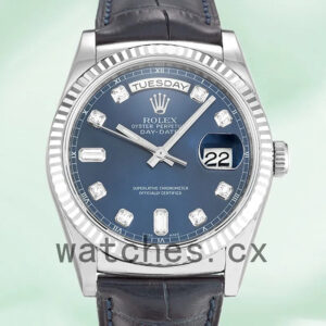 Rolex Day-Date Men’s 118139 36mm Silver-tone Replica Watches