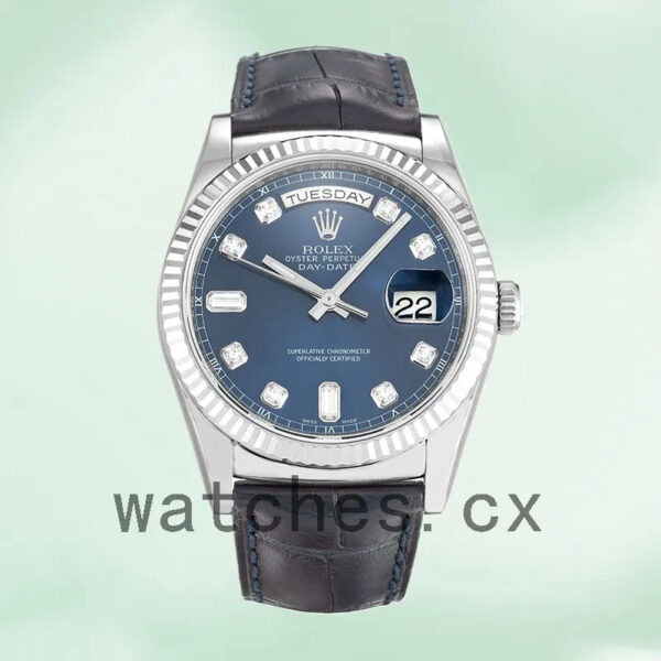 Rolex Day-Date Men’s 118139 36mm Silver-tone Replica Watches