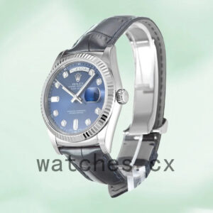 Rolex Day-Date Men’s 118139 36mm Silver-tone Replica Watches