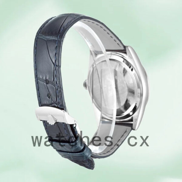 Rolex Day-Date 118139-L Men’s 36mm Leather Strap Automatic Replica Watches - Image 4