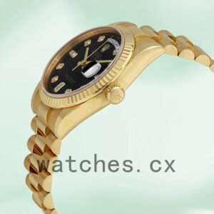 Rolex Day-Date 118238BKDP Men’s 36mm Automatic Jubilee Bracelet Replica Watches