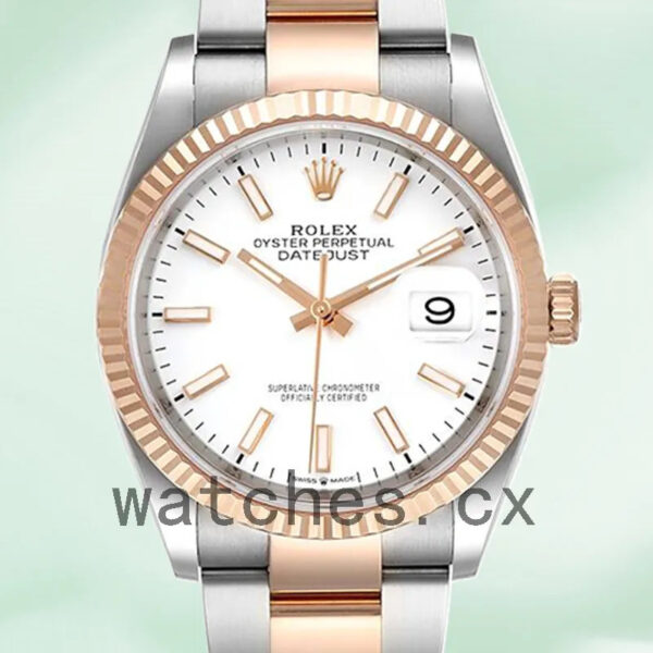 Rolex Datejust m126231-0018 Men’s 36mm Silver-tone Replica Watches
