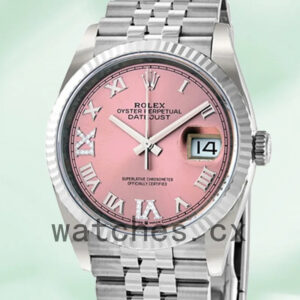 Rolex Datejust m126234-0031 36mm Ladies Silver-tone Replica Watches