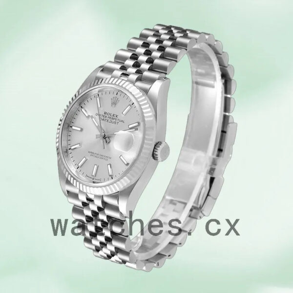 Rolex Datejust Men’s 36mm 126234SSJ Jubilee Bracelet Silver Dial Replica Watches