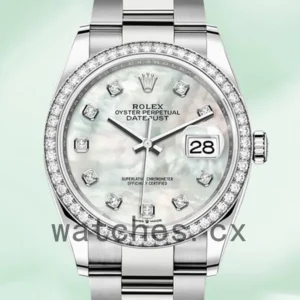 Rolex Datejust m126284rbr-0012 36mm Ladies Automatic Replica Watches