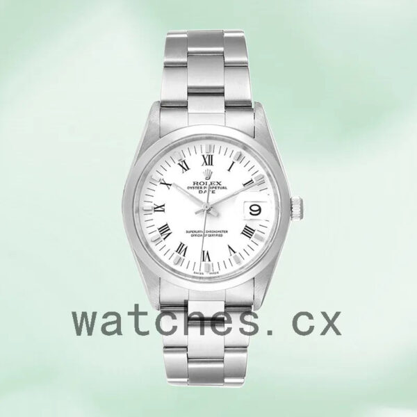 Rolex Oyster Perpetual Date 15000 36mm Men’s Oyster Bracelet Replica Watches - Image 2