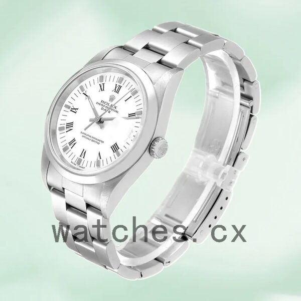 Rolex Oyster Perpetual Date 15000 36mm Men’s Oyster Bracelet Replica Watches - Image 3