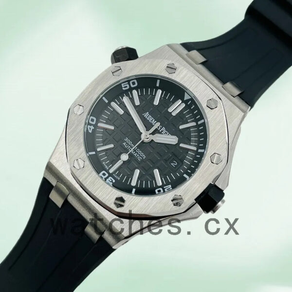 Audemars Piguet Royal Oak Offshore 15703ST.OO.A002CA.01 Men’s 42.5mm Automatic Rubber Band Replica Watches - Image 3