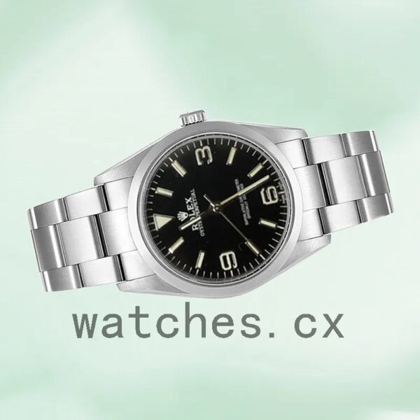Rolex Oyster Perpetual 31mm Ladies 177200 Black Dial Replica Watches - Image 3