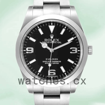 Rolex Explorer Men’s m214270-0003 39mm Silver-tone Replica Watches