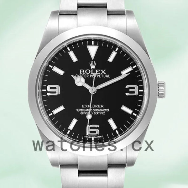 Rolex Explorer Men’s m214270-0003 39mm Silver-tone Replica Watches