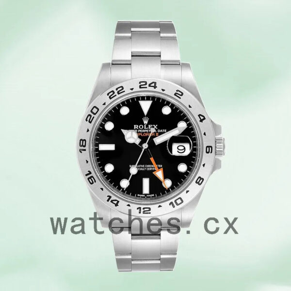 Rolex Explorer 42mm m216570-0002 Men’s Automatic Silver-tone Replica Watches - Image 2
