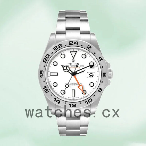 Rolex Explorer Men’s 42mm m216570-0001 Automatic White Dial Replica Watches - Image 2