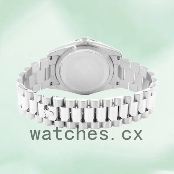 Rolex Day-Date 218239 41mm Men’s Silver-tone President Bracelet Replica Watches - Image 4