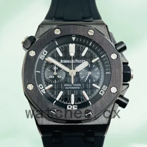 Audemars Piguet Royal Oak Offshore Diver 42mm Men’s 26703ST-BK03 Rubber Band Replica Watches