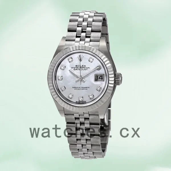 Rolex Datejust 28mm Ladies m279174-0009 Mother of Pearl Dial Replica Watches