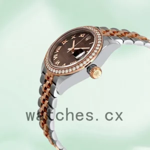 Rolex Datejust 28mm m279381rbr-0009 Ladies Silver-tone Replica Watches