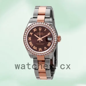 Rolex Datejust Ladies m279381rbr-0010 28mm Oyster Bracelet Automatic Replica Watches