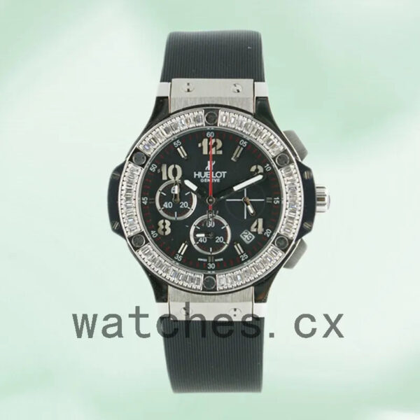 Hublot Big Bang Ladies 38mm 301.SM.1770.GR Silver-tone Replica Watches - Image 2