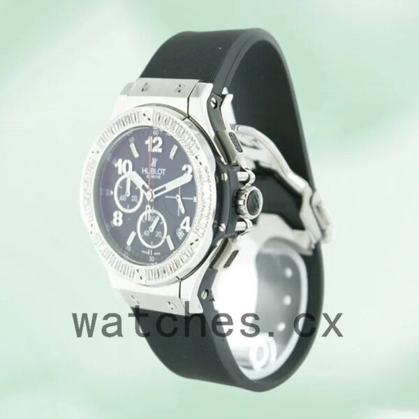 Hublot Big Bang Ladies 38mm 301.SM.1770.GR Silver-tone Replica Watches - Image 3