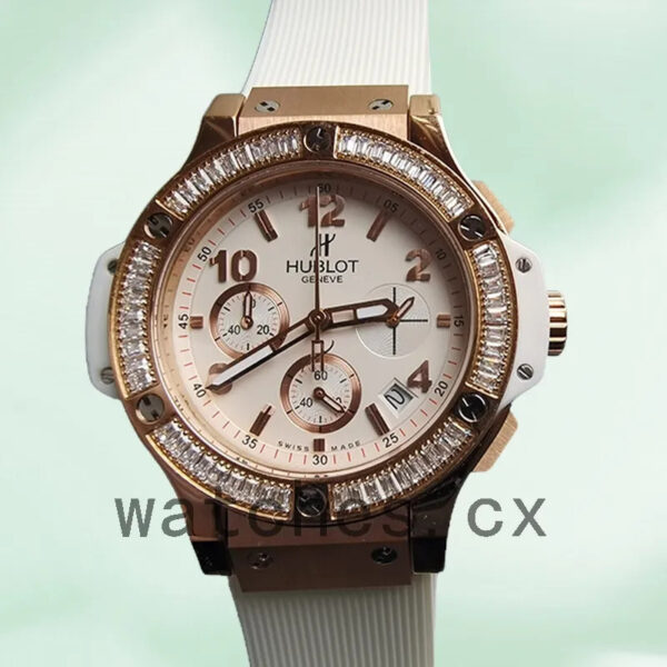 Hublot Big Bang 38mm/44mm 341.PE.230.RW.114 Ladies/Men’s Rose Gold-tone Quartz/Automatic Replica Watches - Image 2