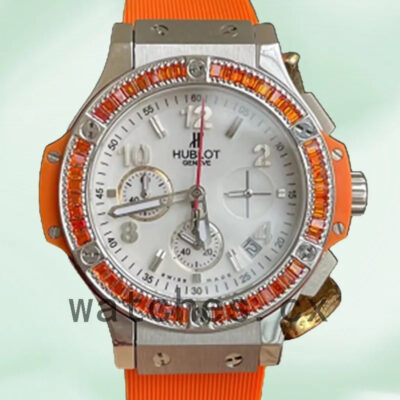 Hublot Big Bang 341.PO.2010.LR.1906 Ladies 38mm Rubber Band Replica Watches
