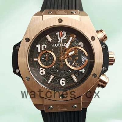 Hublot Big Bang 46mm 411.OX.1180.RX Men’s Skeleton Dial Replica Watches