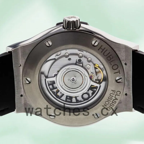Hublot Classic Fusion 43mm/42mm/45mm Men’s 511.NX.2611.RX Rubber Band Silver-tone Replica Watches - Image 4