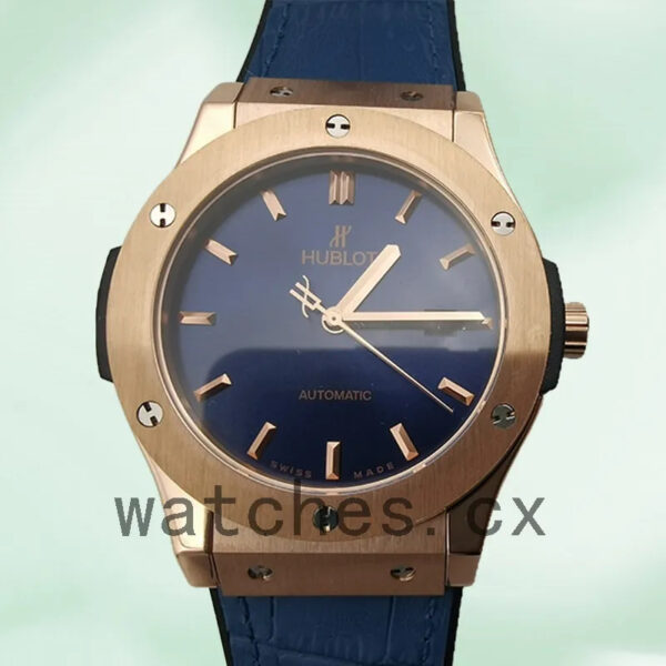 Hublot Classic Fusion Men’s 43mm/42mm/45mm 511.OX.7180.LR Rose Gold-tone Replica Watches - Image 2