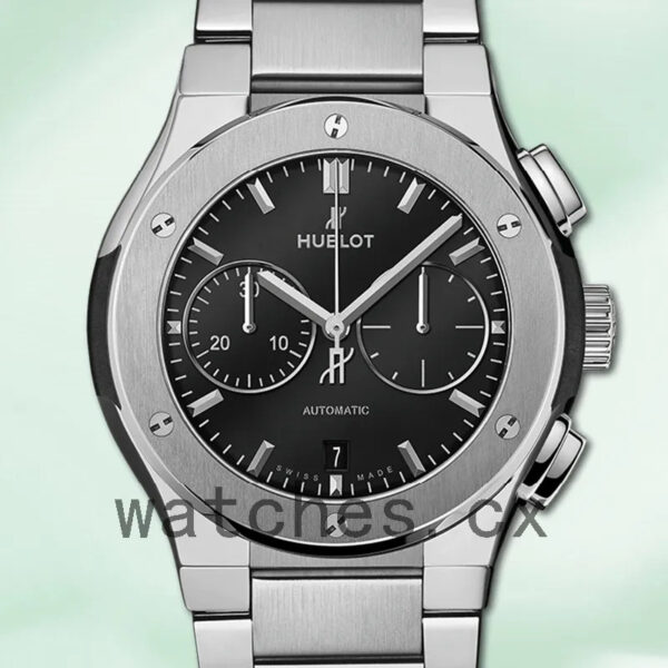 Hublot Classic Fusion 45mm 540.NX.1170.NX Unisex Bracelet Black Dial Replica Watches