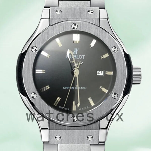 Hublot Classic Fusion 43mm Men’s 581.NX.1170.NX Bracelet Silver-tone Replica Watches