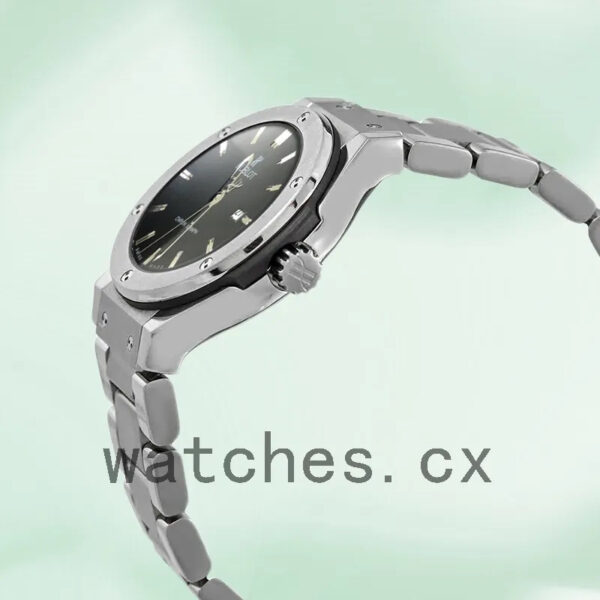 Hublot Classic Fusion 43mm Men’s 581.NX.1170.NX Bracelet Silver-tone Replica Watches - Image 3