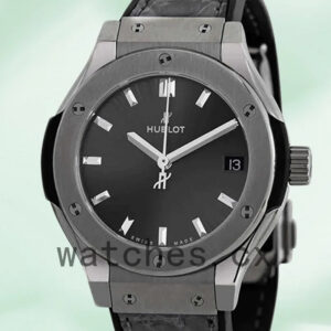 Hublot Classic Fusion 581.NX.7071.LR Men’s 43mm Automatic Leather Strap Replica Watches