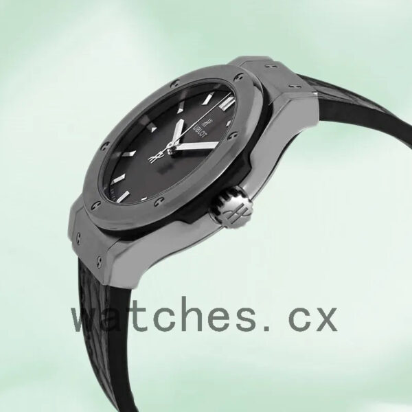 Hublot Classic Fusion 581.NX.7071.LR Men’s 43mm Automatic Leather Strap Replica Watches - Image 3
