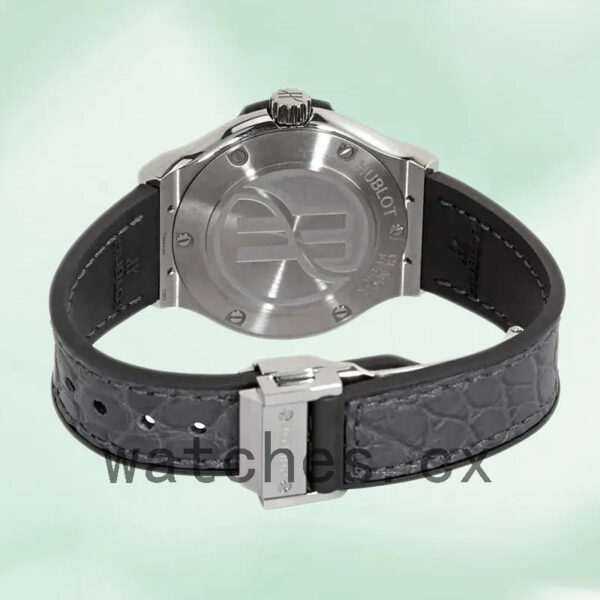 Hublot Classic Fusion 581.NX.7071.LR Men’s 43mm Automatic Leather Strap Replica Watches - Image 4