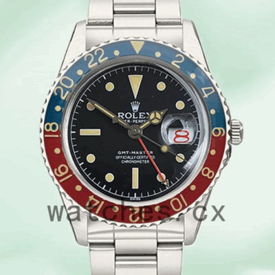 Rolex GMT-Master Men’s 6542 40mm Silver-tone Replica Watches