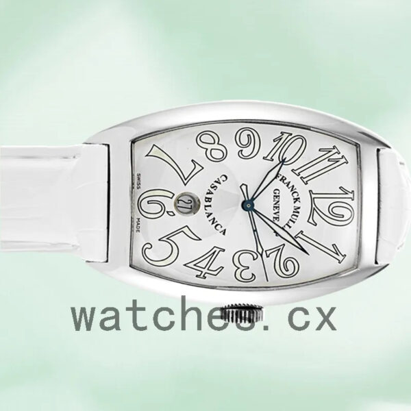 Franck Muller Casablanca 39mm Men’s 8880 C DT Leather Strap Replica Watches - Image 3