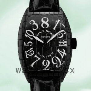 Franck Muller Croco 8880 CC AT BLK CRO Men’s 40mm Automatic Leather Strap Replica Watches