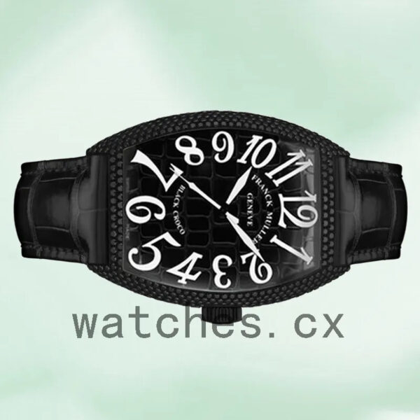 Franck Muller Croco Men’s 8880 CH BLK CRO 40mm Black-tone Replica Watches - Image 3